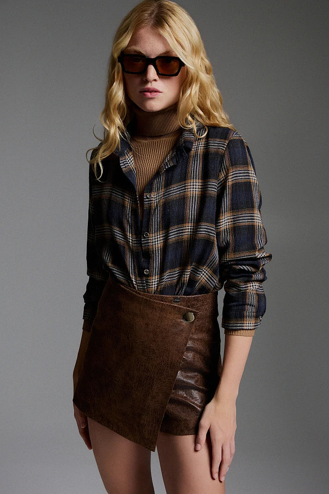 Blusa de cuadros