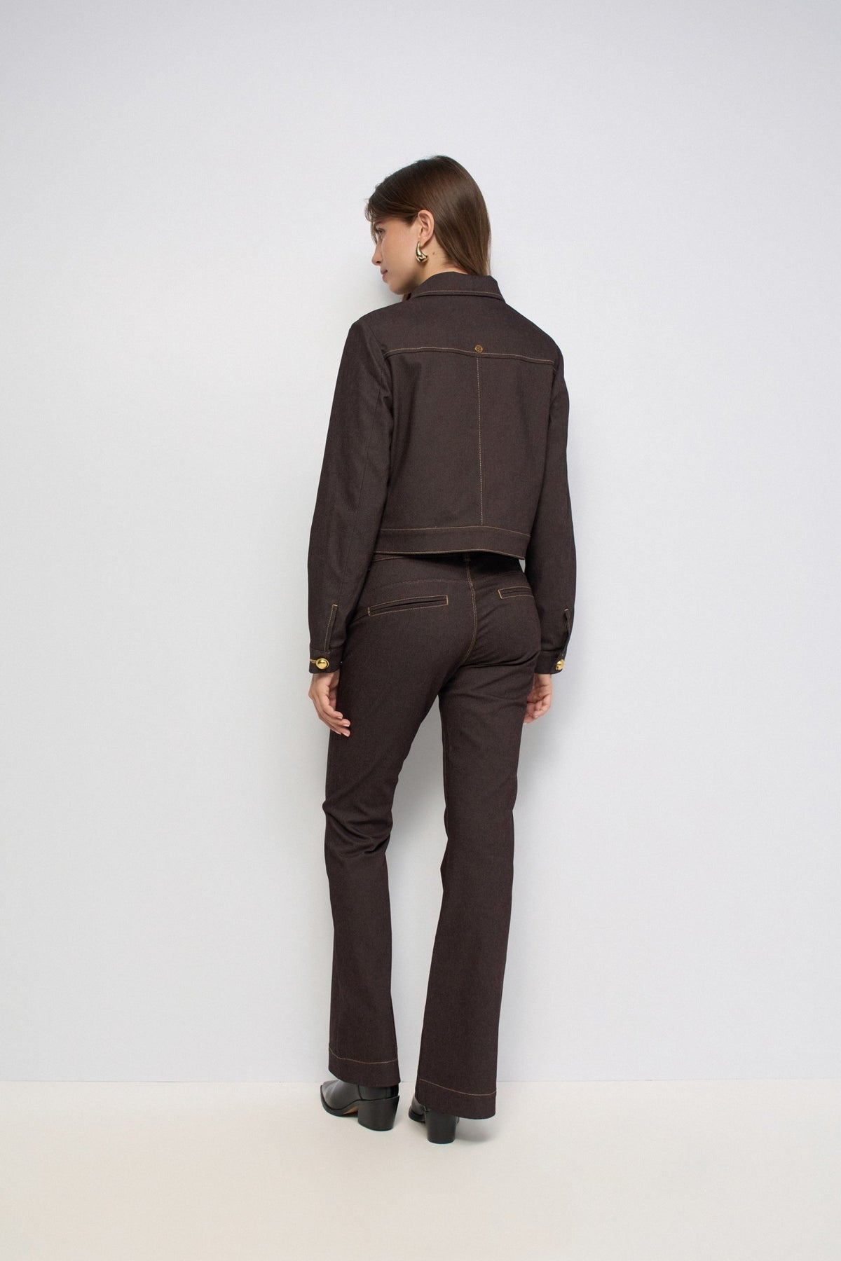 CAZADORA DENIM ACOLCHADA
