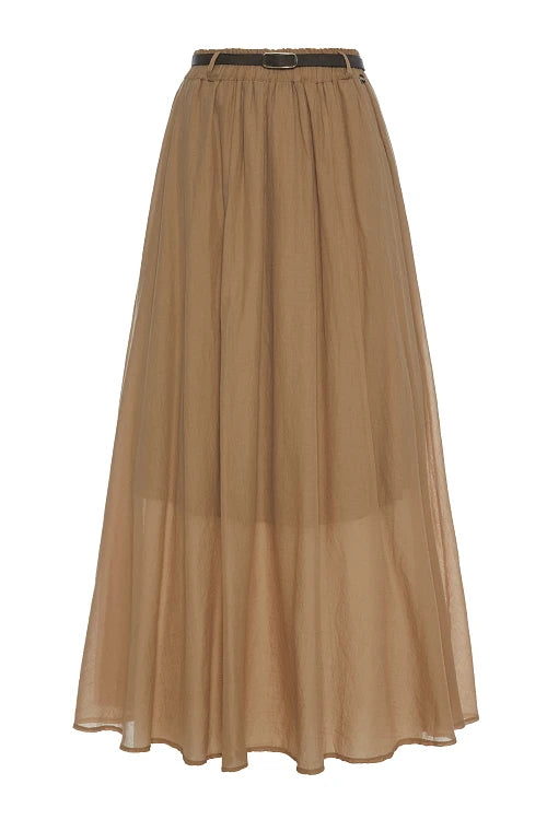 MAXI FALDA DE ALGODÓN