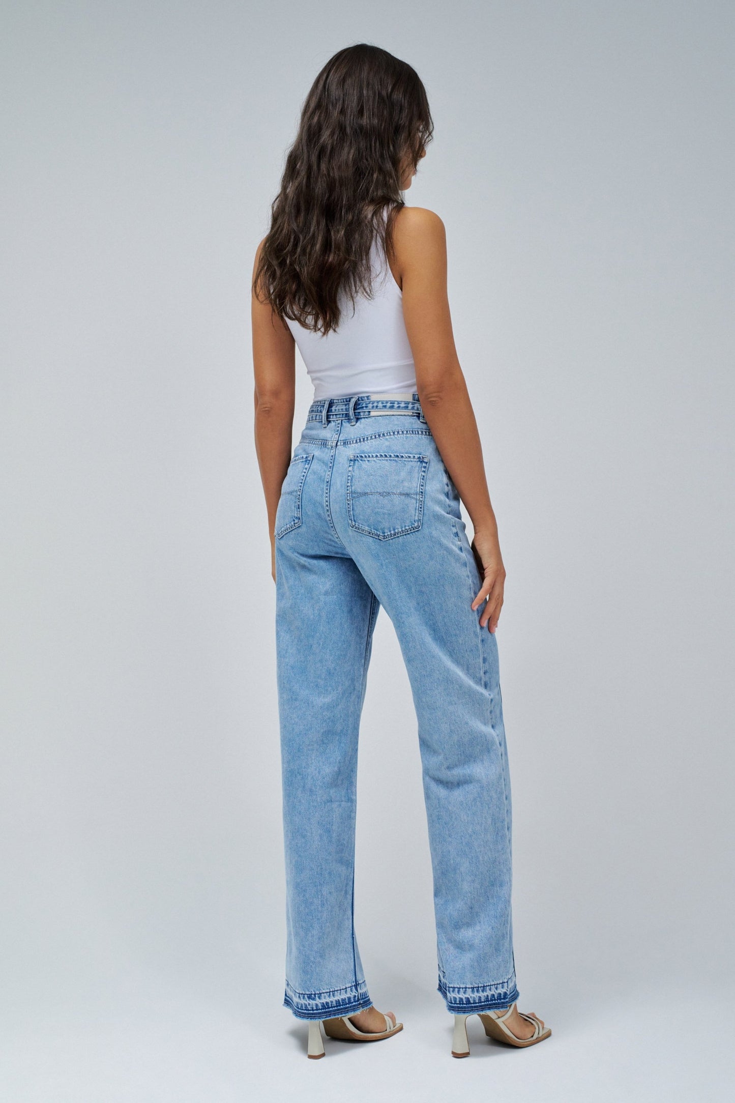 JEANS WIDE LEG TENCEL