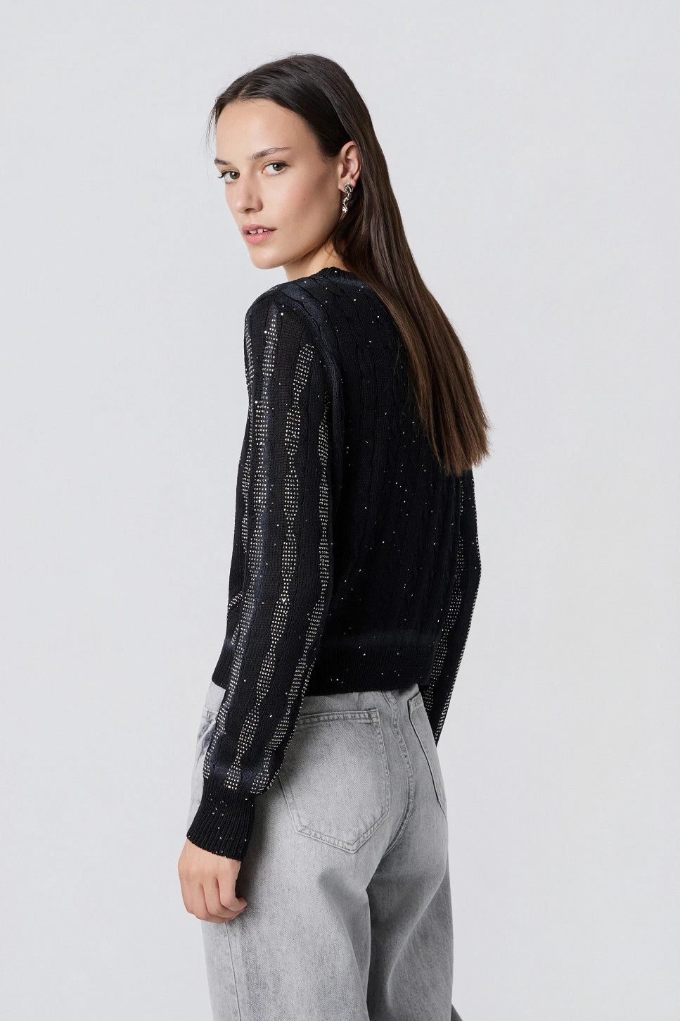 JERSEY CON STRASS Y HOMBRERAS