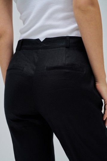 PANTALÓN CHINO DE LINO CROP