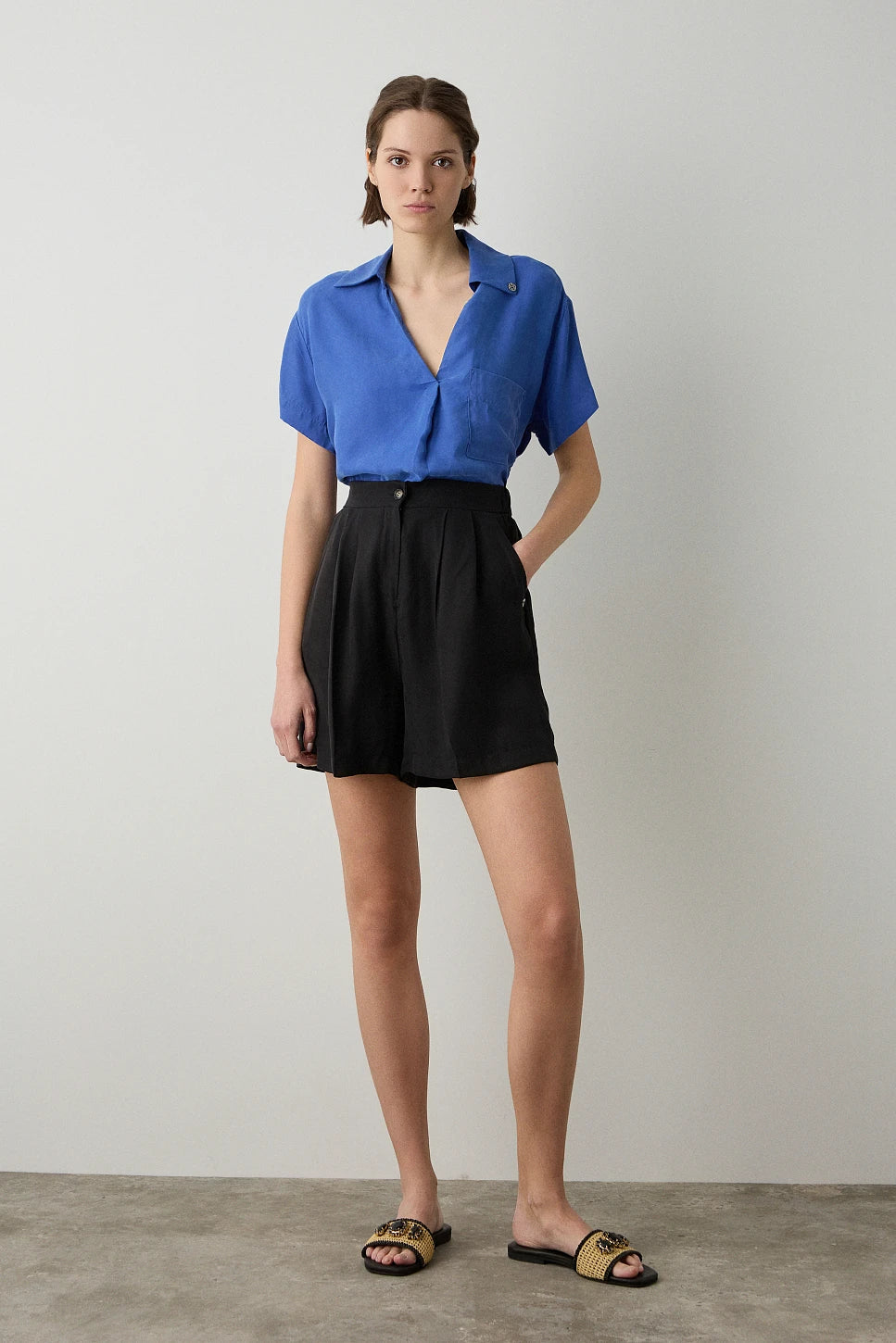 SHORT CUPRO