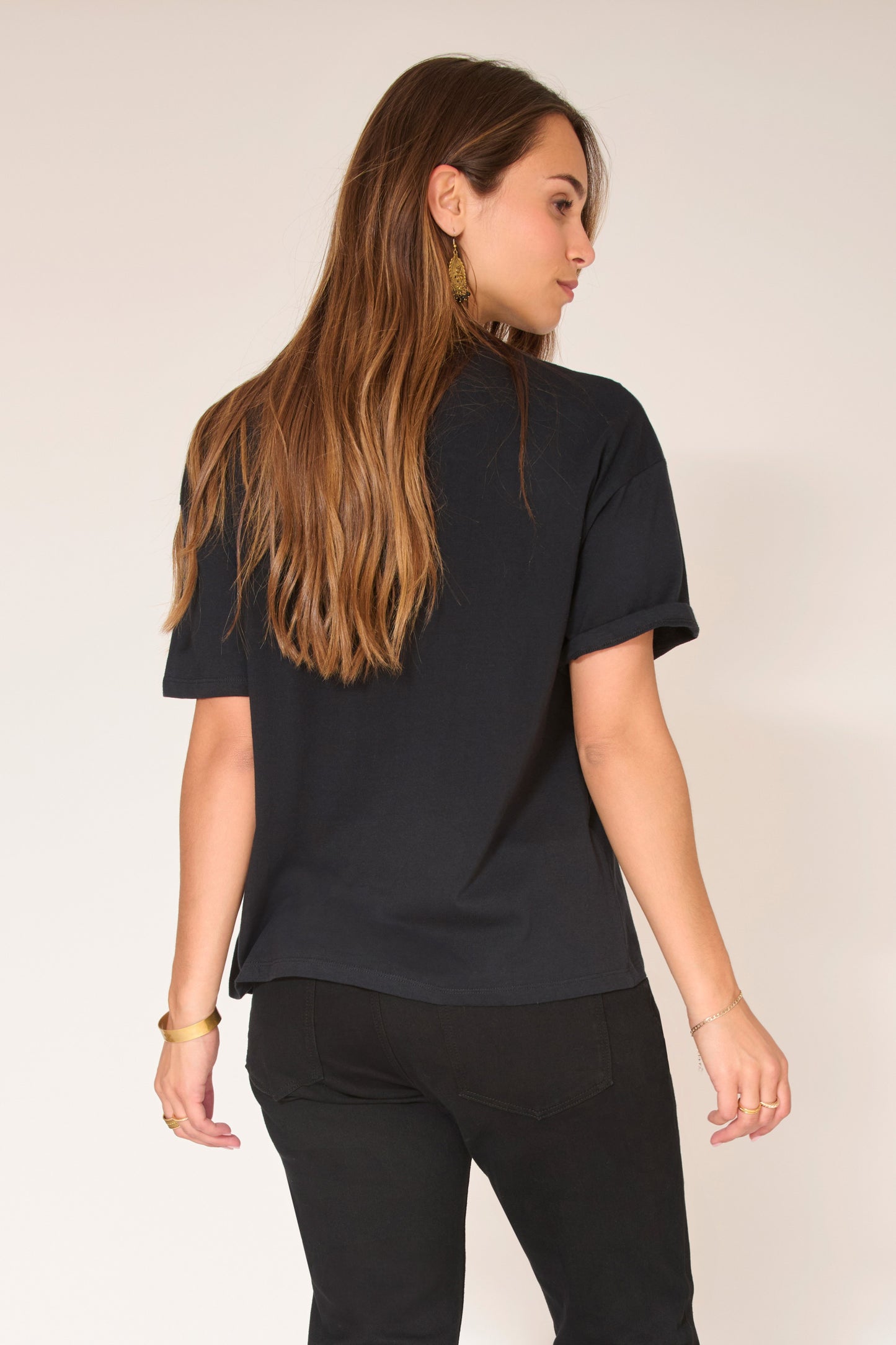 T-shirt Timystic Negra