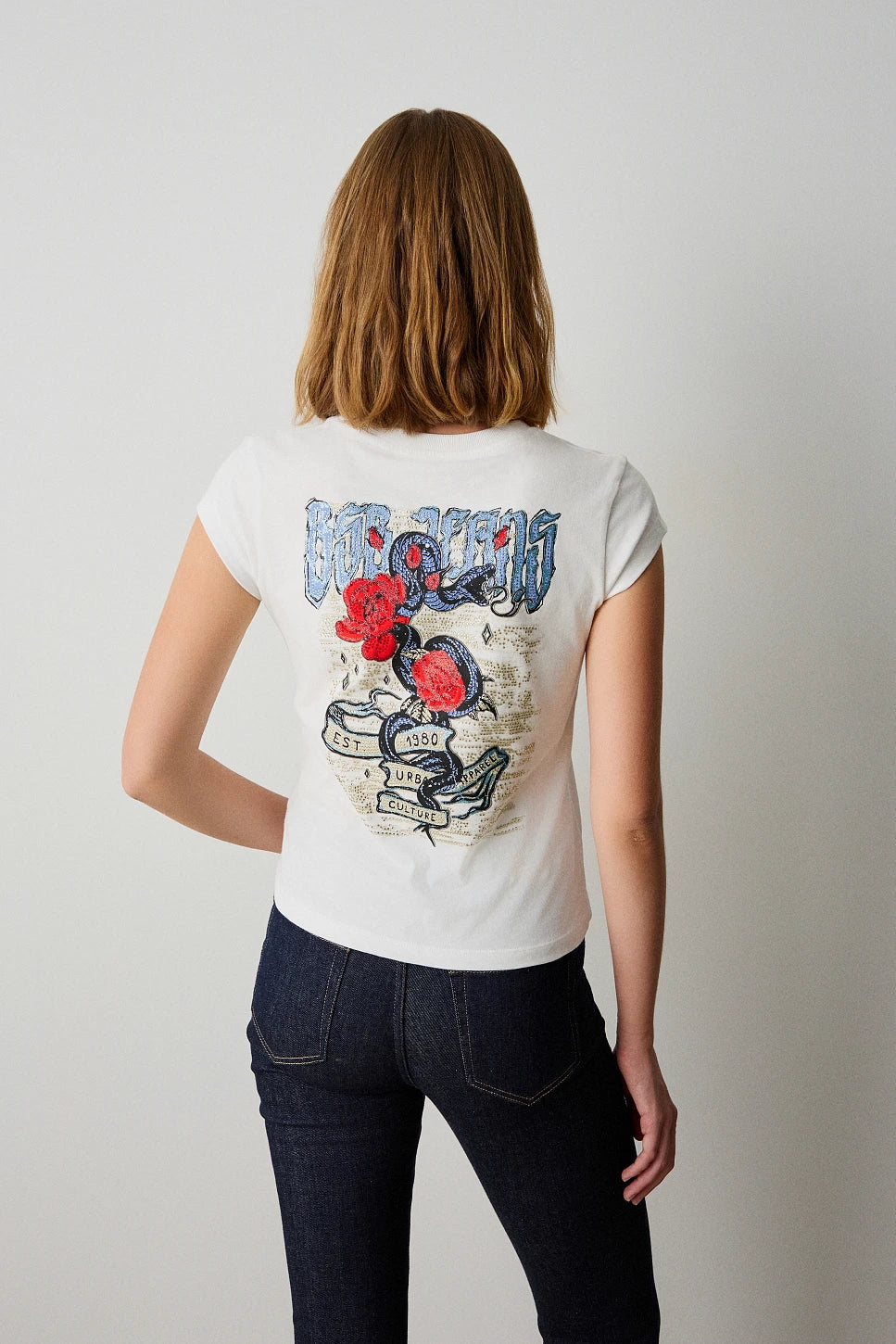CAMISETA ESTAMPADO ROSA