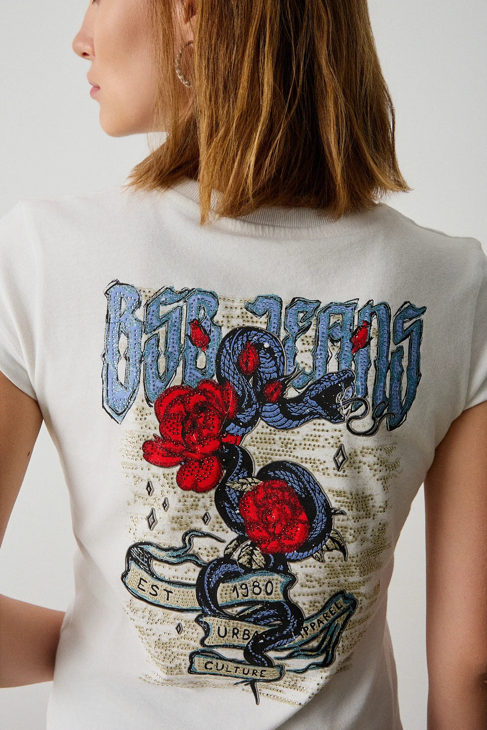 CAMISETA ESTAMPADO ROSA