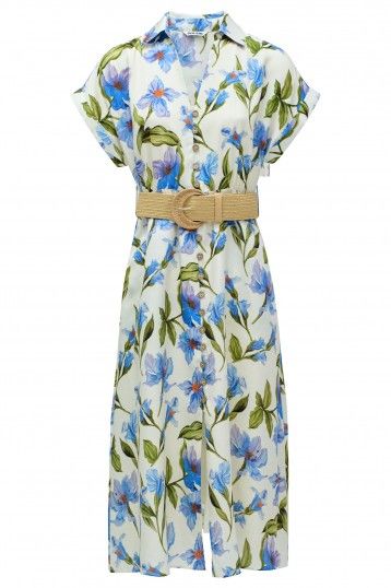 VESTIDO CAMISERO DE LINO