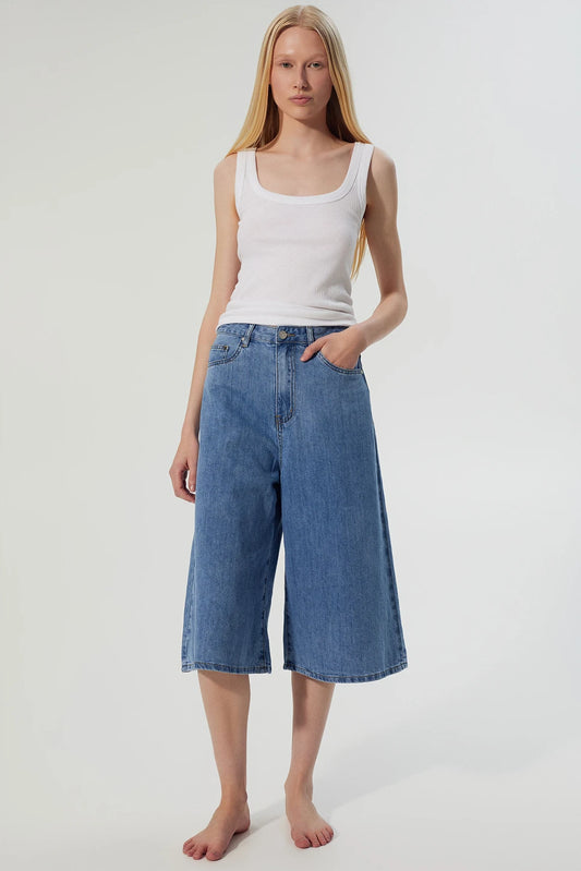 JEANS CULOTTE AMELIA