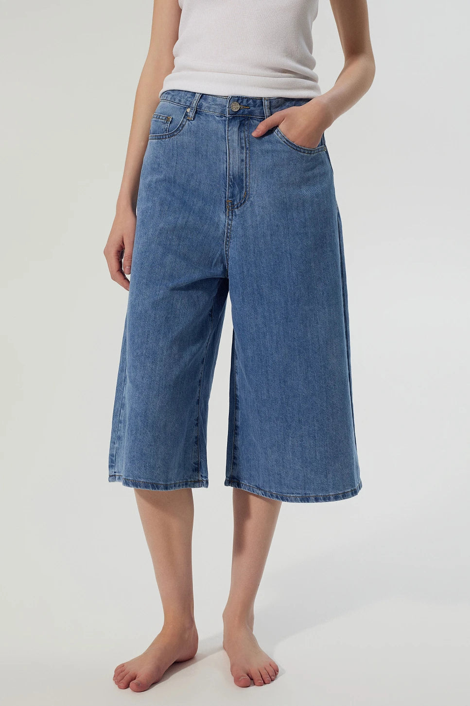 JEANS CULOTTE AMELIA