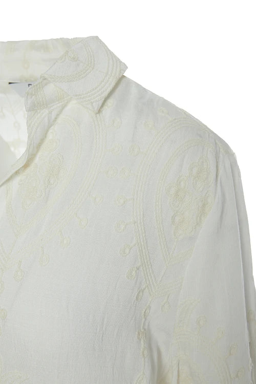 BLUSA DE ALGODÓN BORDADA