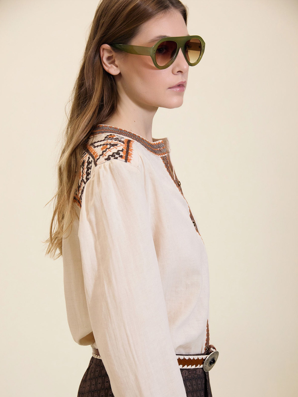 BLUSA BORDADA