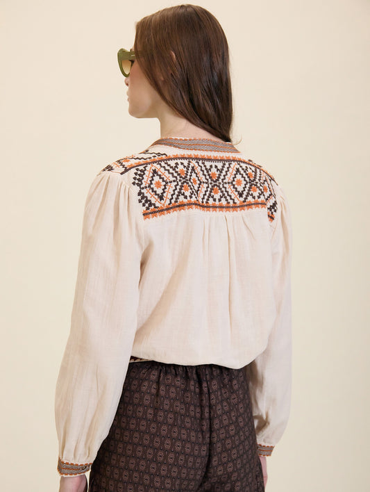 BLUSA BORDADA