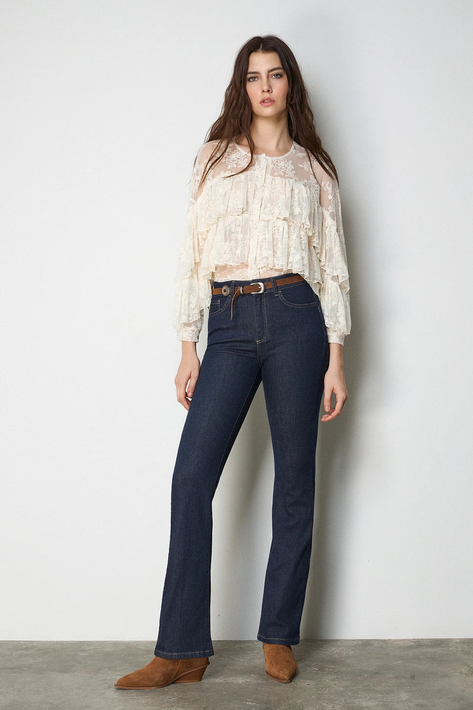 BLUSA DE ENCAJE