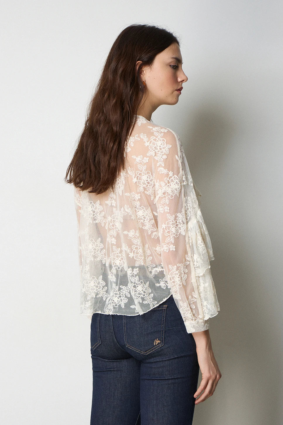 BLUSA DE ENCAJE