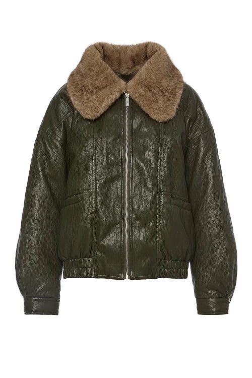 BOMBER ECOPIEL CON PELO