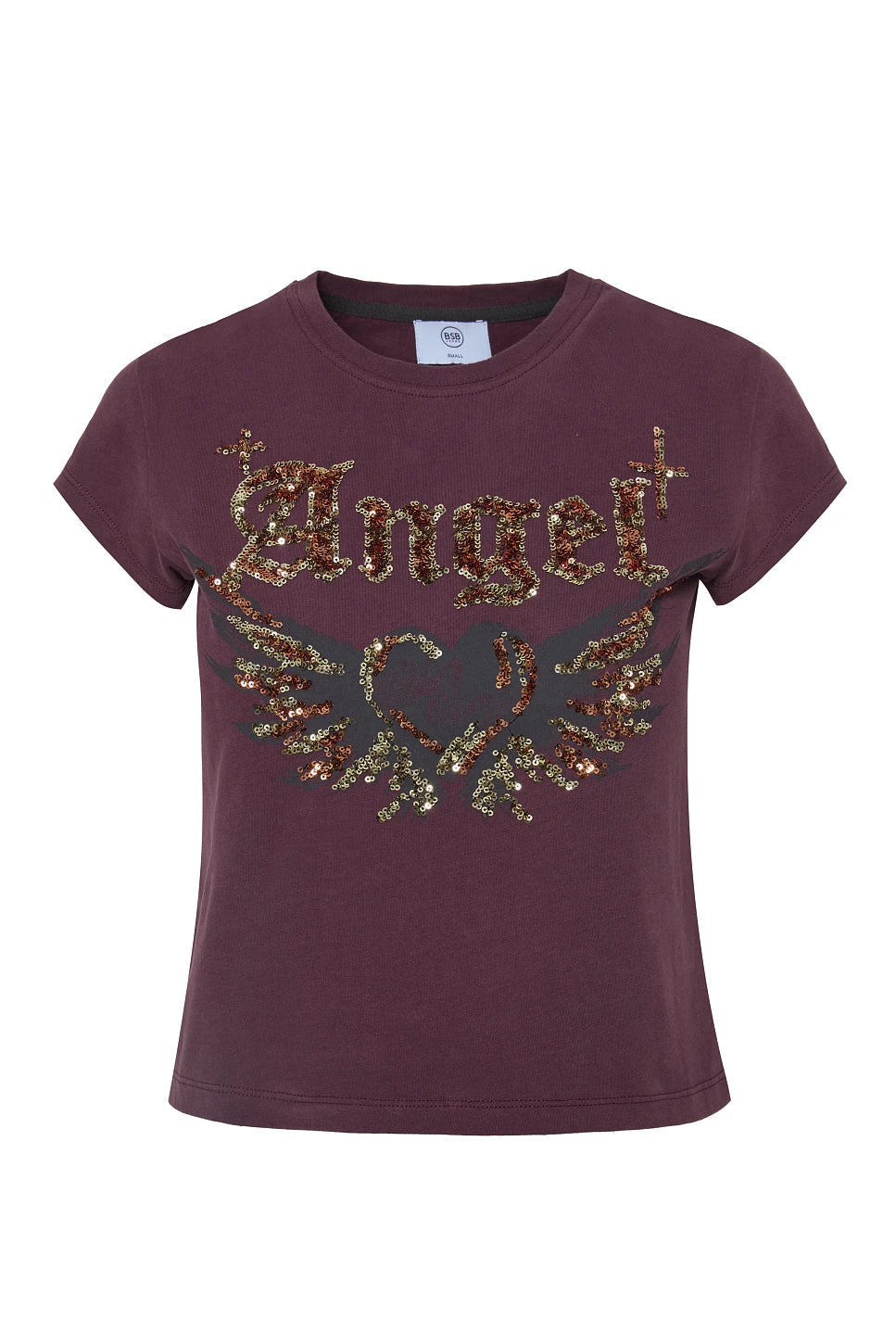 CAMISETA ESTAMPADA CON LENTEJUELAS