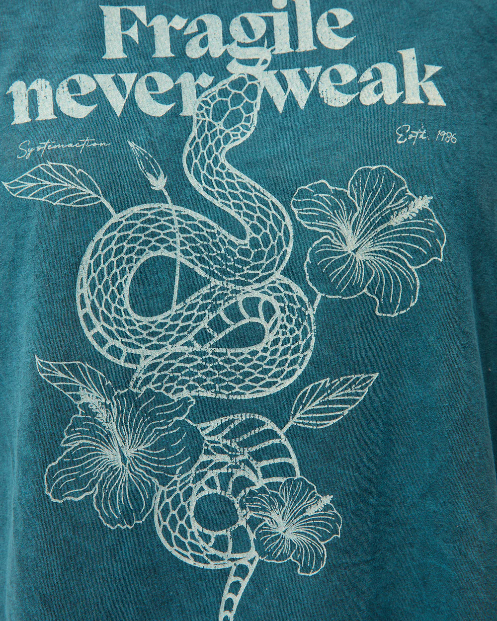 CAMISETA PRINT SERPIENTE