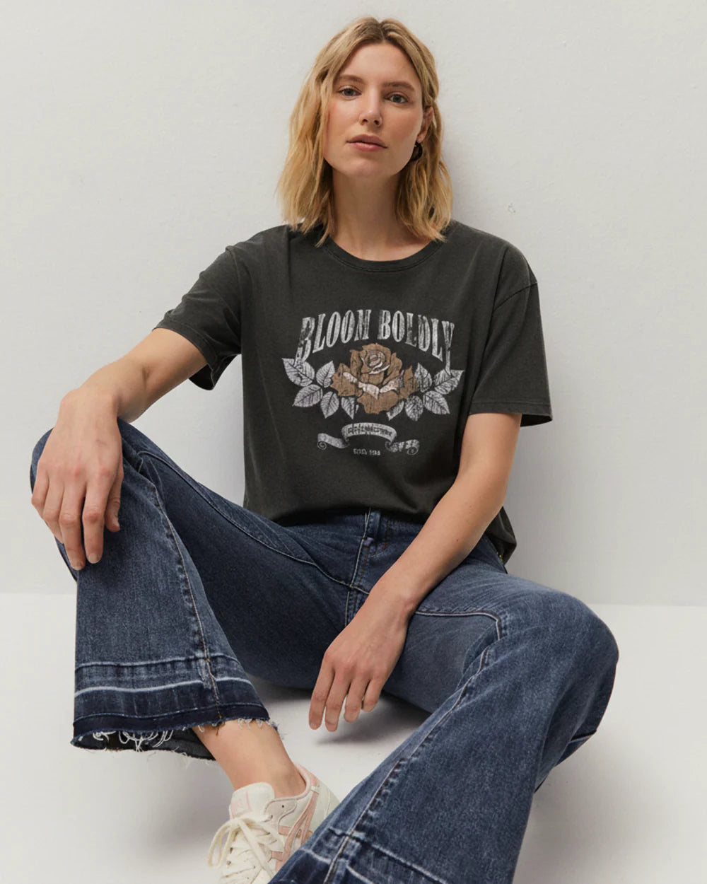 CAMISETA ROSAS