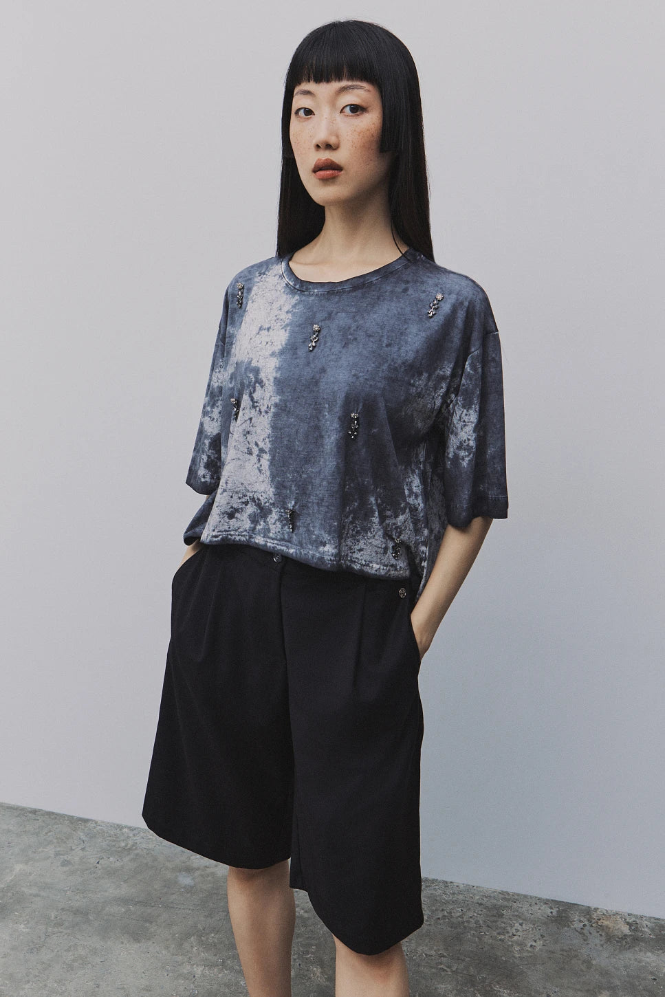 CAMISETA TIE DYE STRASS
