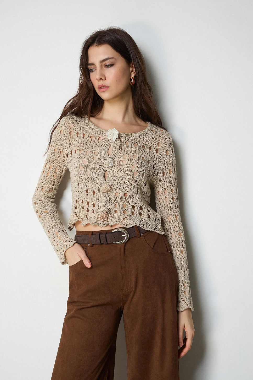 CARDIGAN CROCHET JOYA