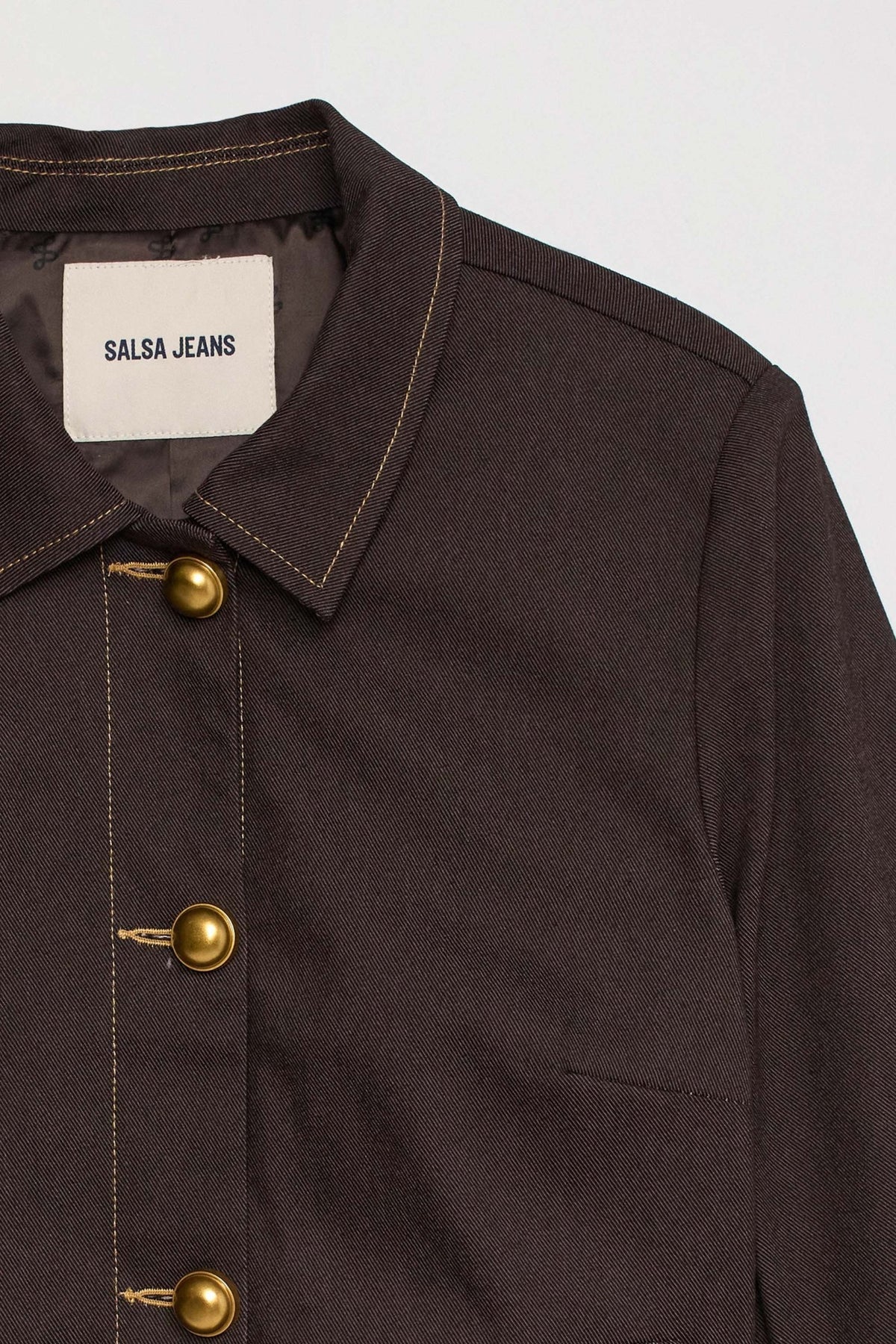 CAZADORA DENIM ACOLCHADA