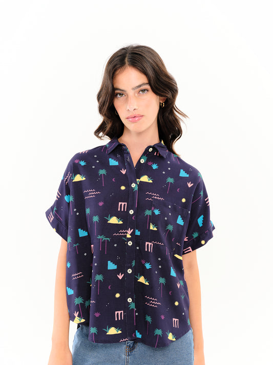 CAMISA SANDAL PALMERAS