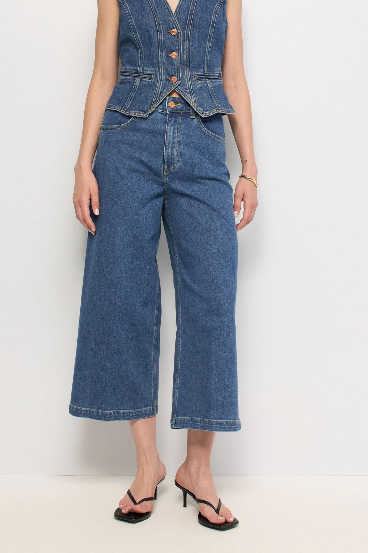 JEANS CULOTTE