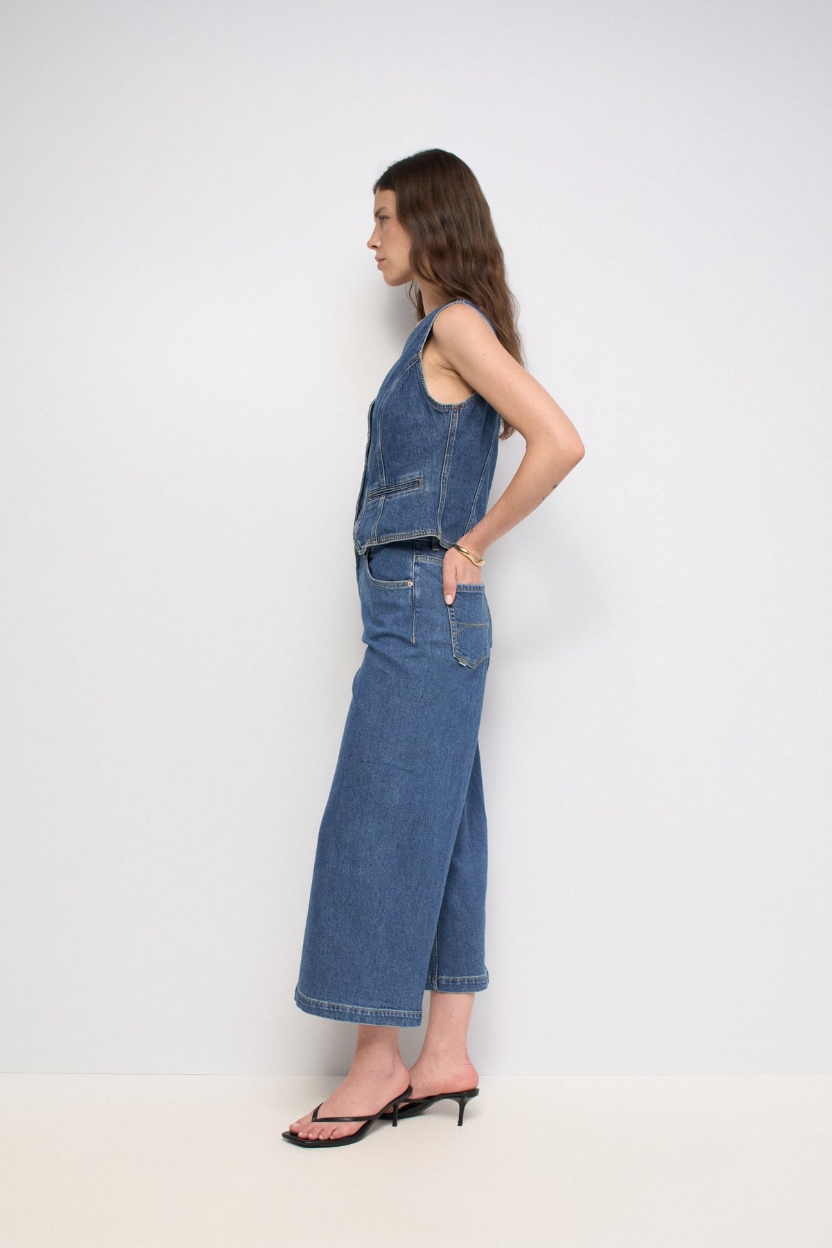 JEANS CULOTTE