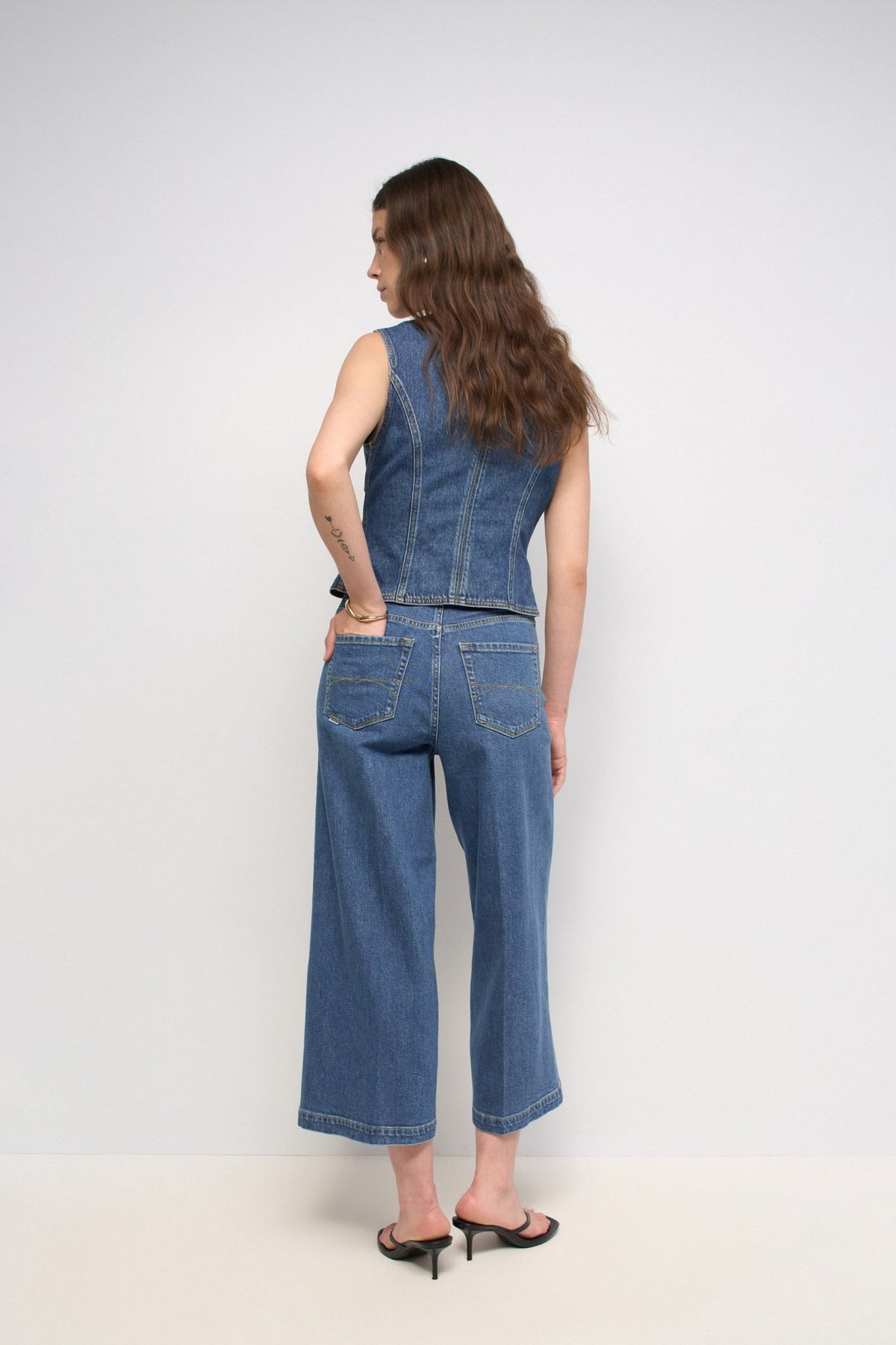 JEANS CULOTTE