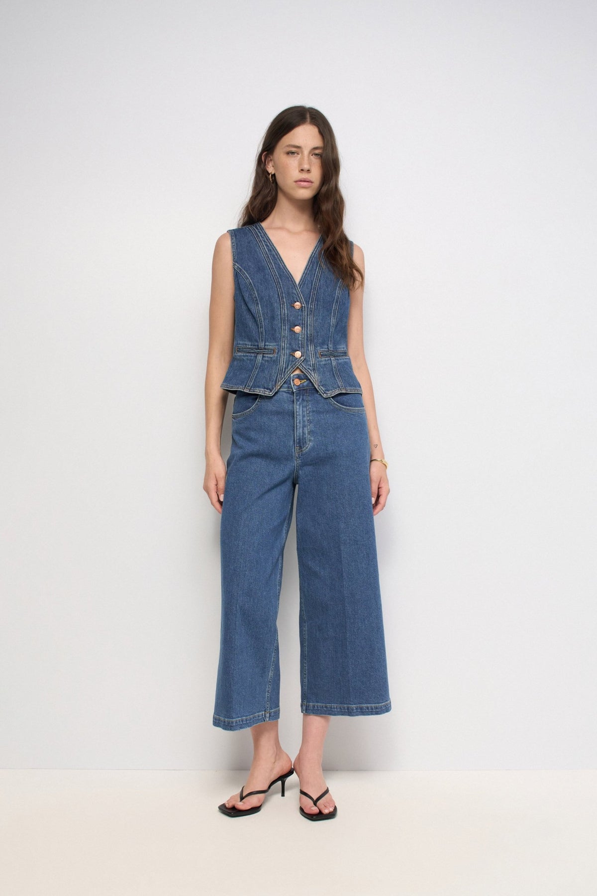 JEANS CULOTTE