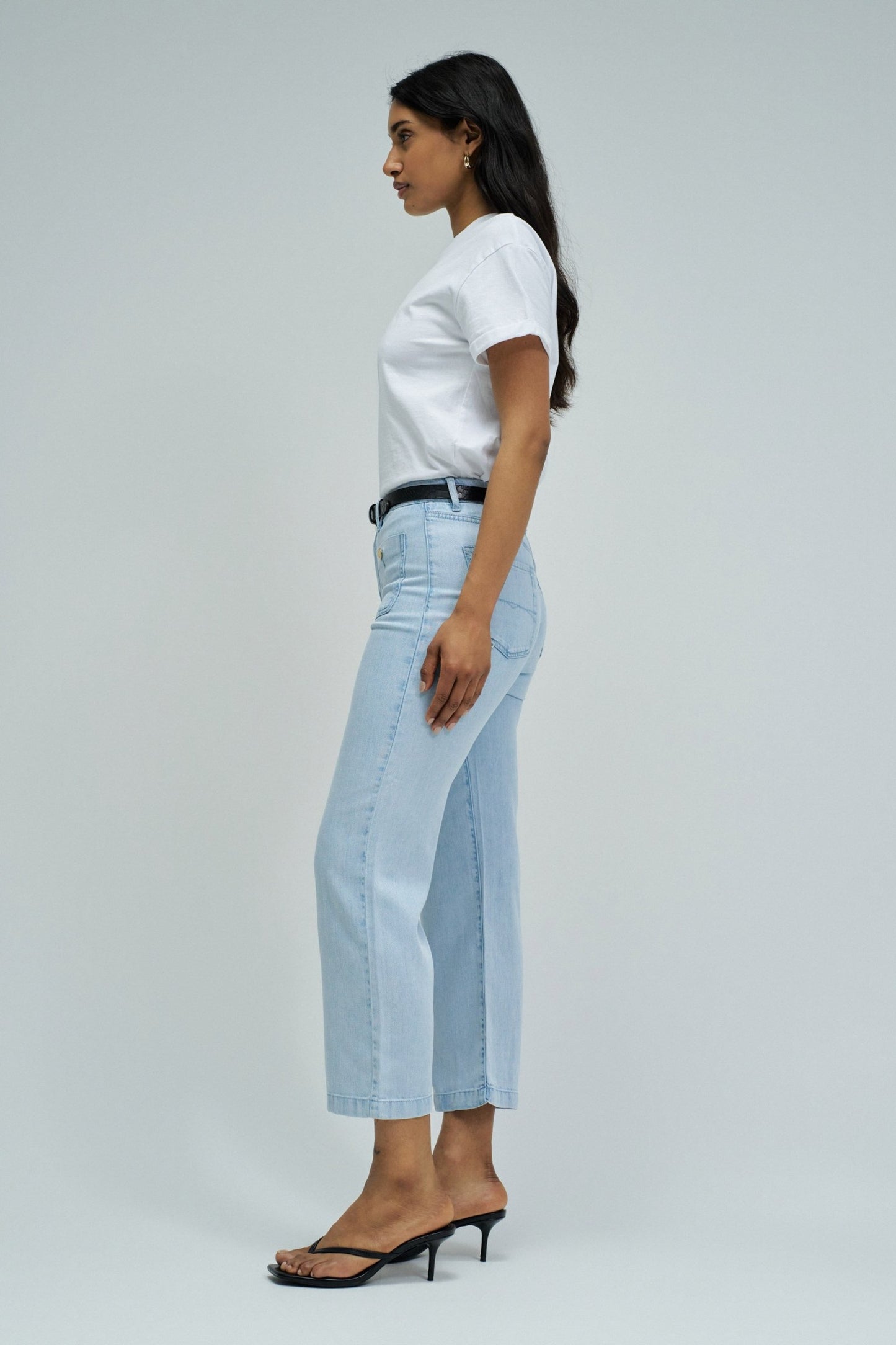 JEANS CROP EN LIGHTDENIM