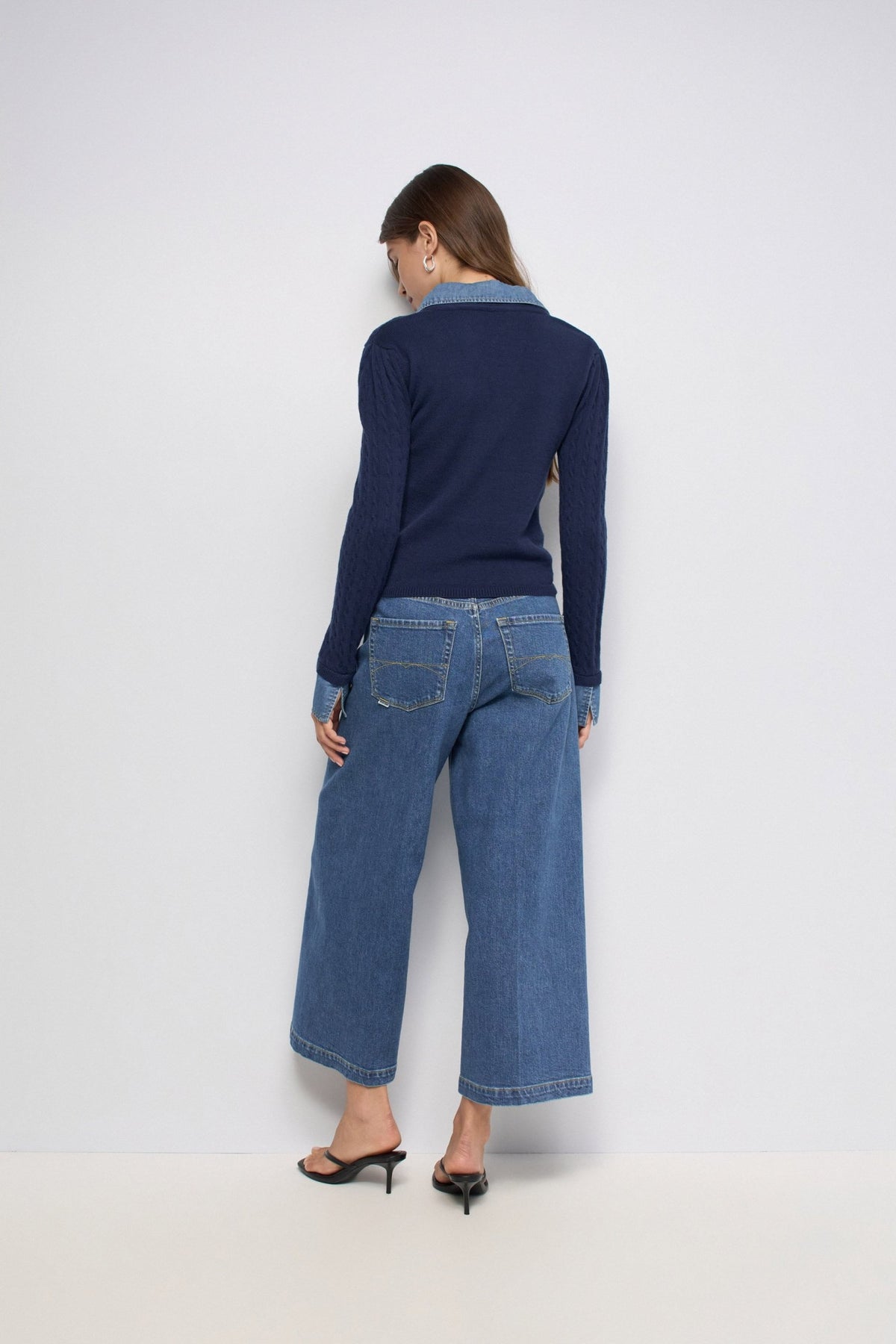 JERSEY COMBINADO CON DENIM