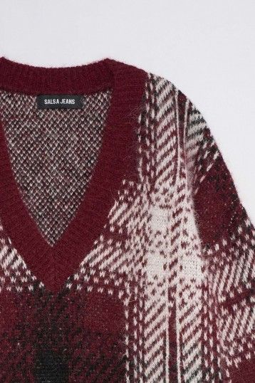 JERSEY DE LANA DE CUADROS
