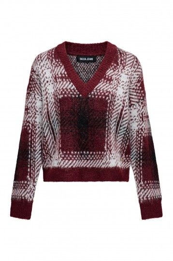 JERSEY DE LANA DE CUADROS