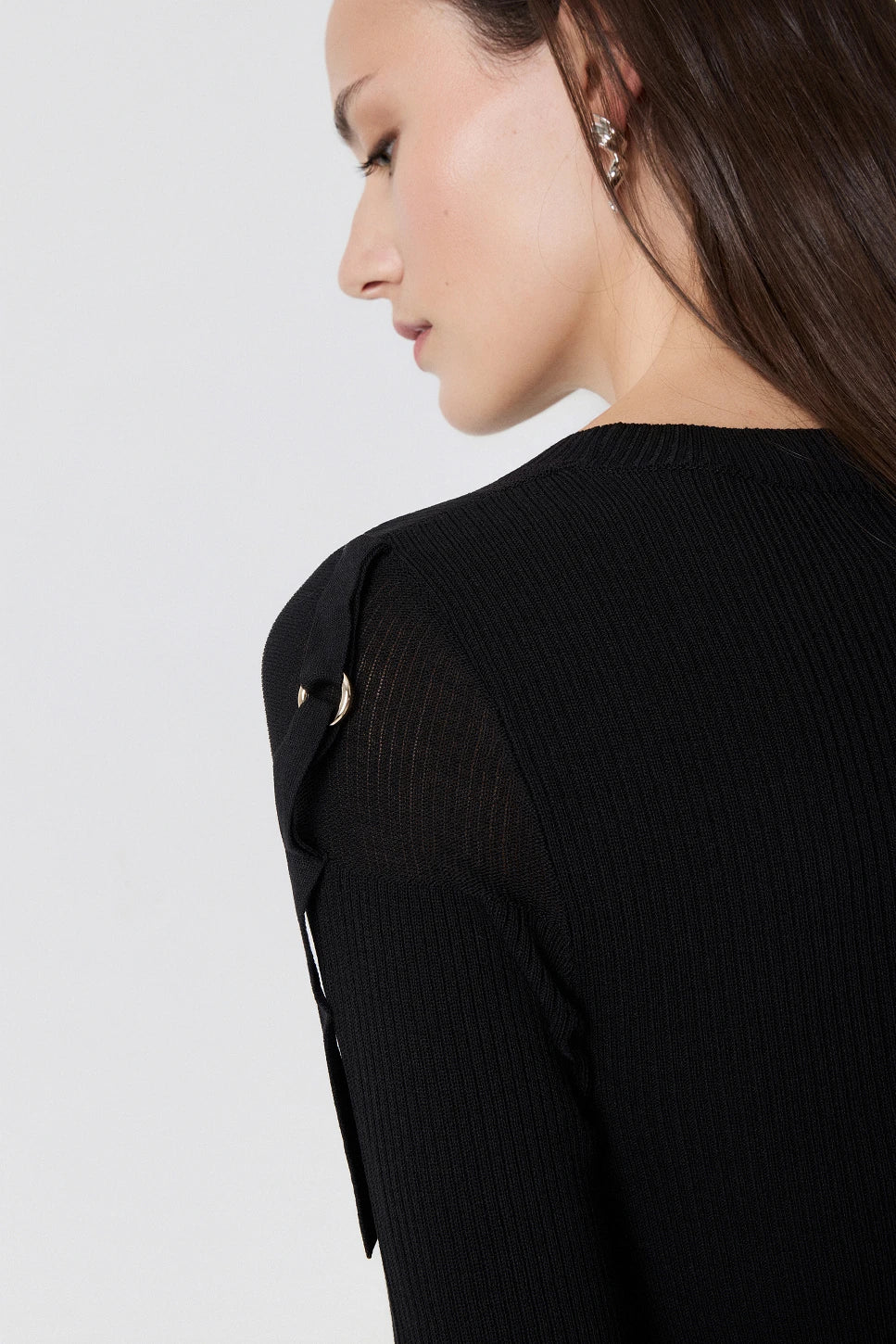 JERSEY CON VOLANTE Y TRASNAPRENCIA