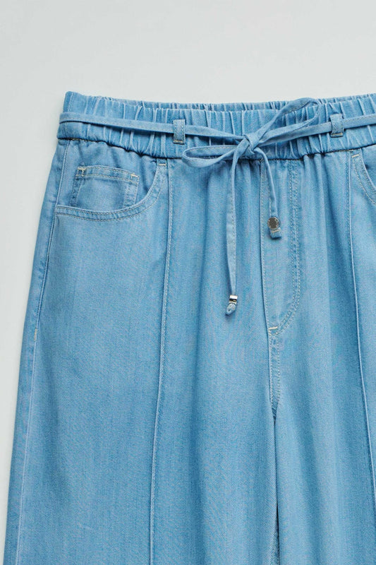 JEANS TIPO JOGGER EN TENCEL