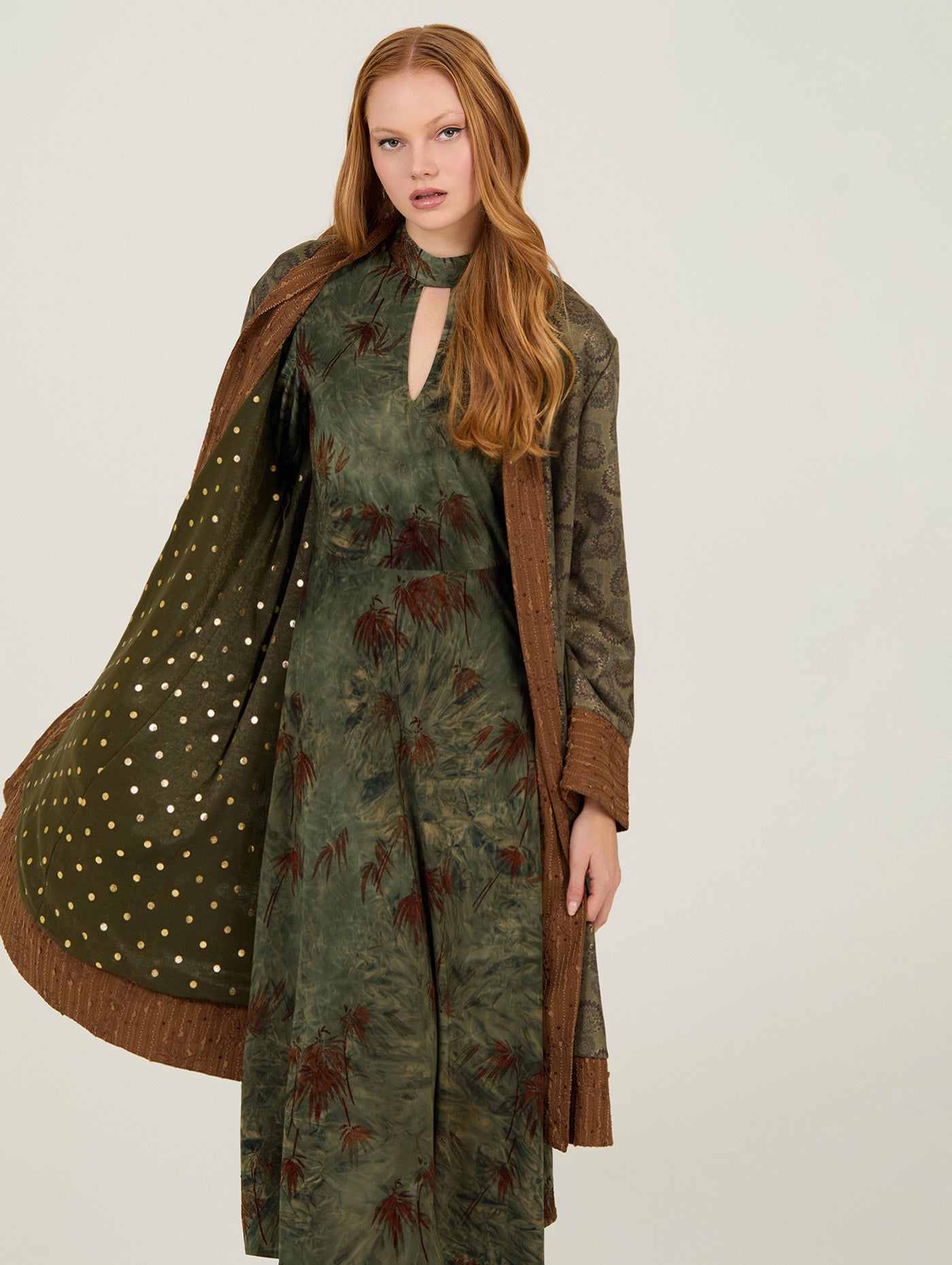 VESTIDO DE PUNTO ESTAMPADO