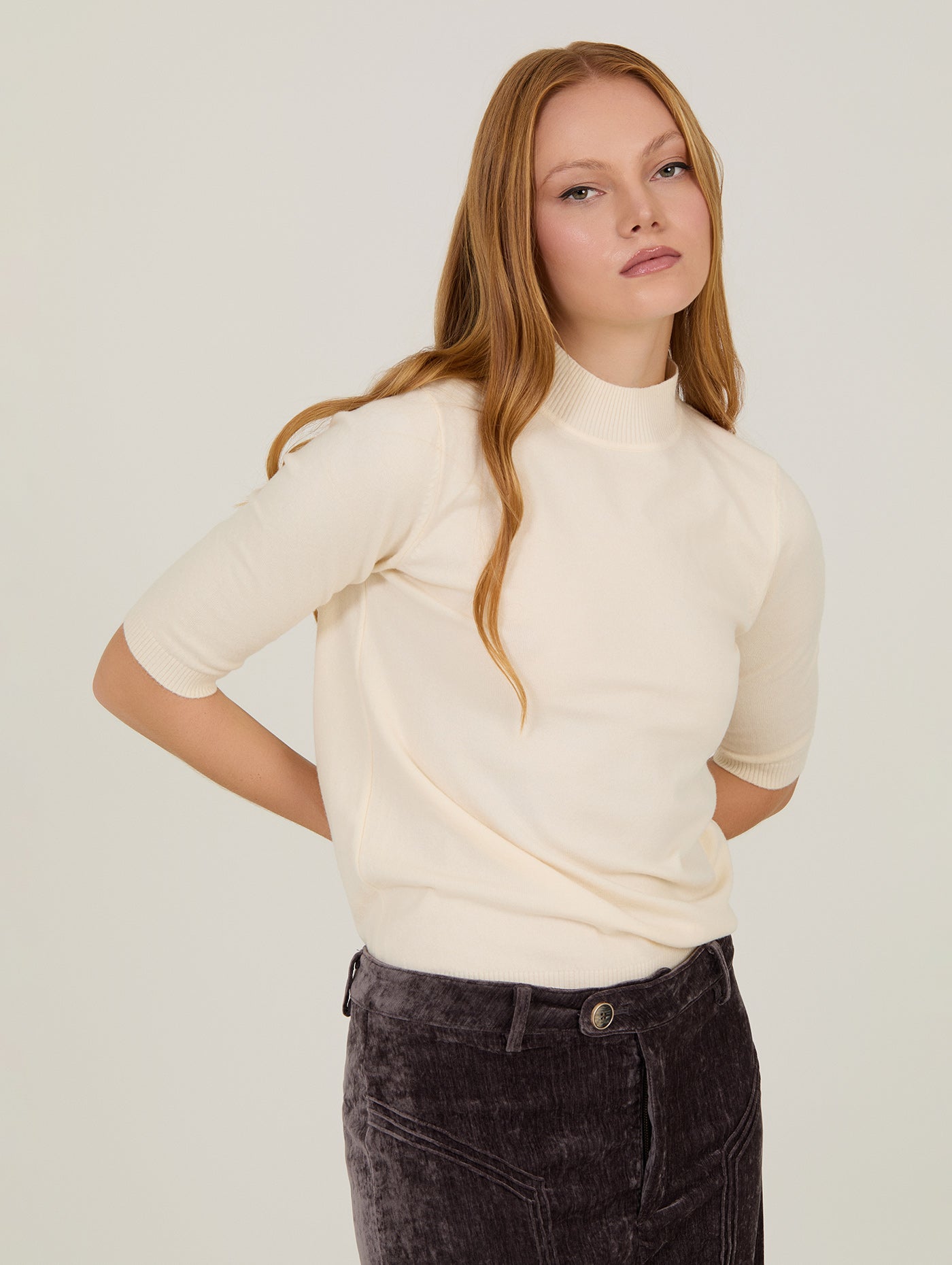 JERSEY DE PUNTO DE MANGA CORTA