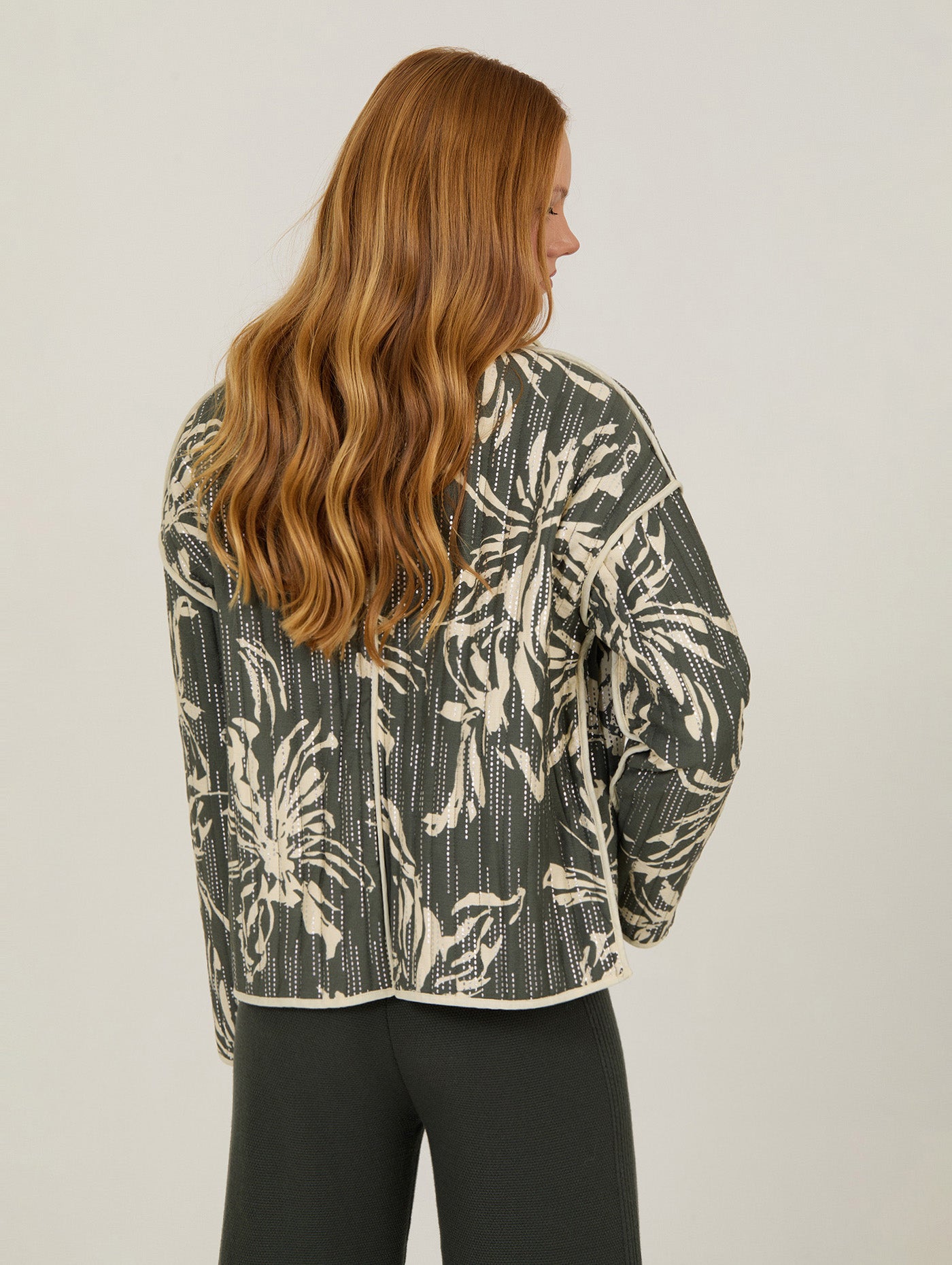 CHAQUETA ESTAMPADA GUATEADA