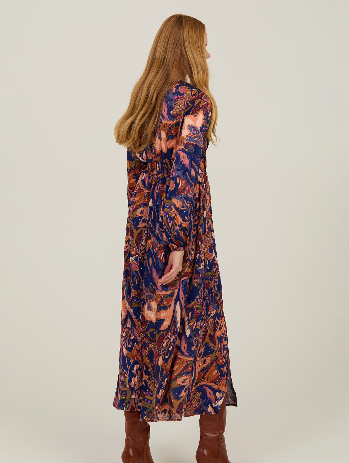 VESTIDO LARGO ESTAMPADO