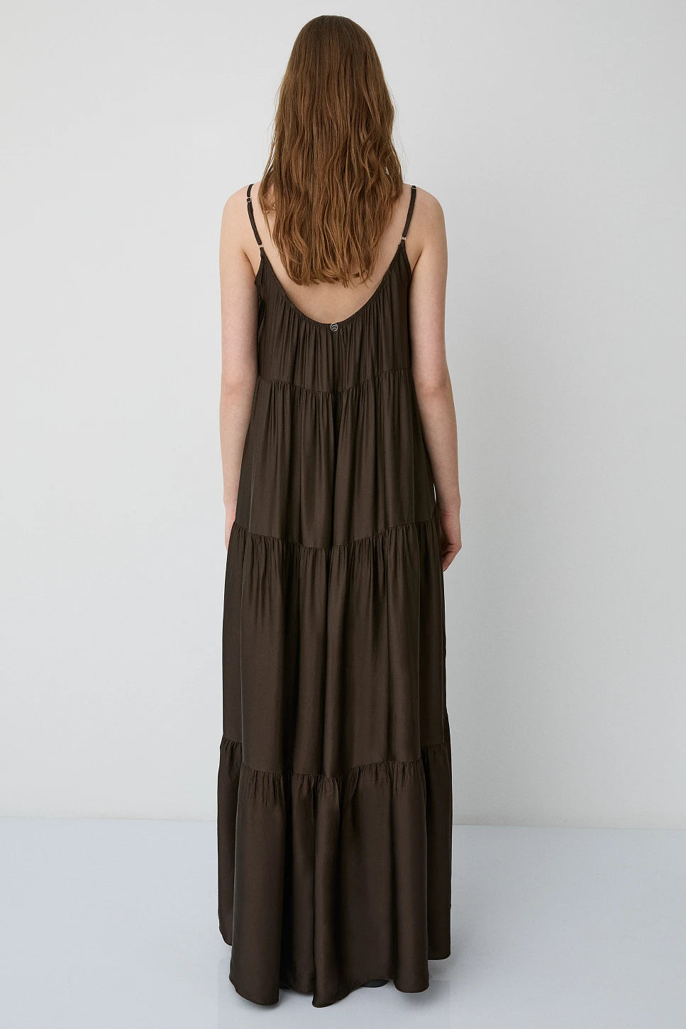 MAXI VESTIDO DE SATÉN