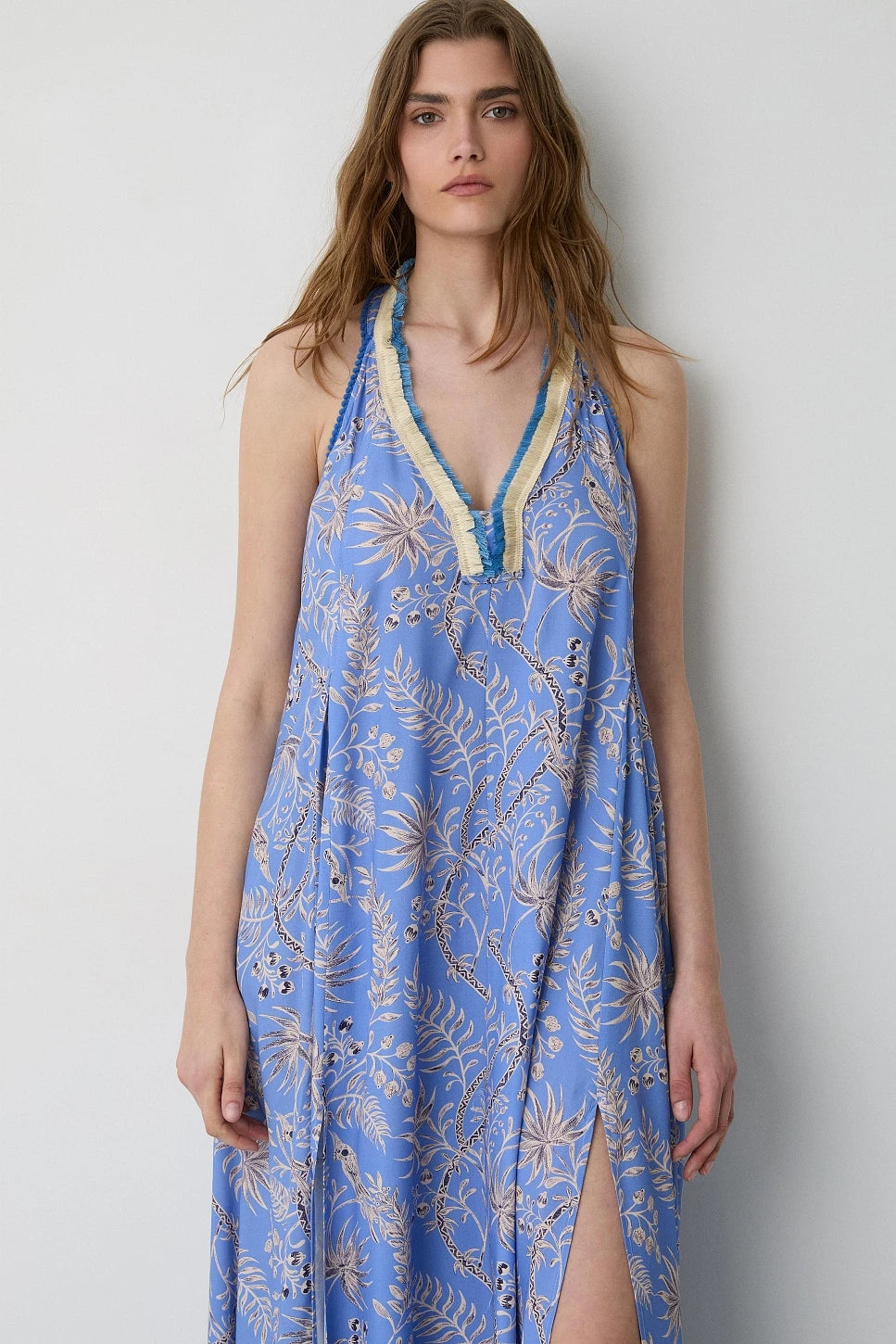MAXI VESTIDO ESTAMPADO