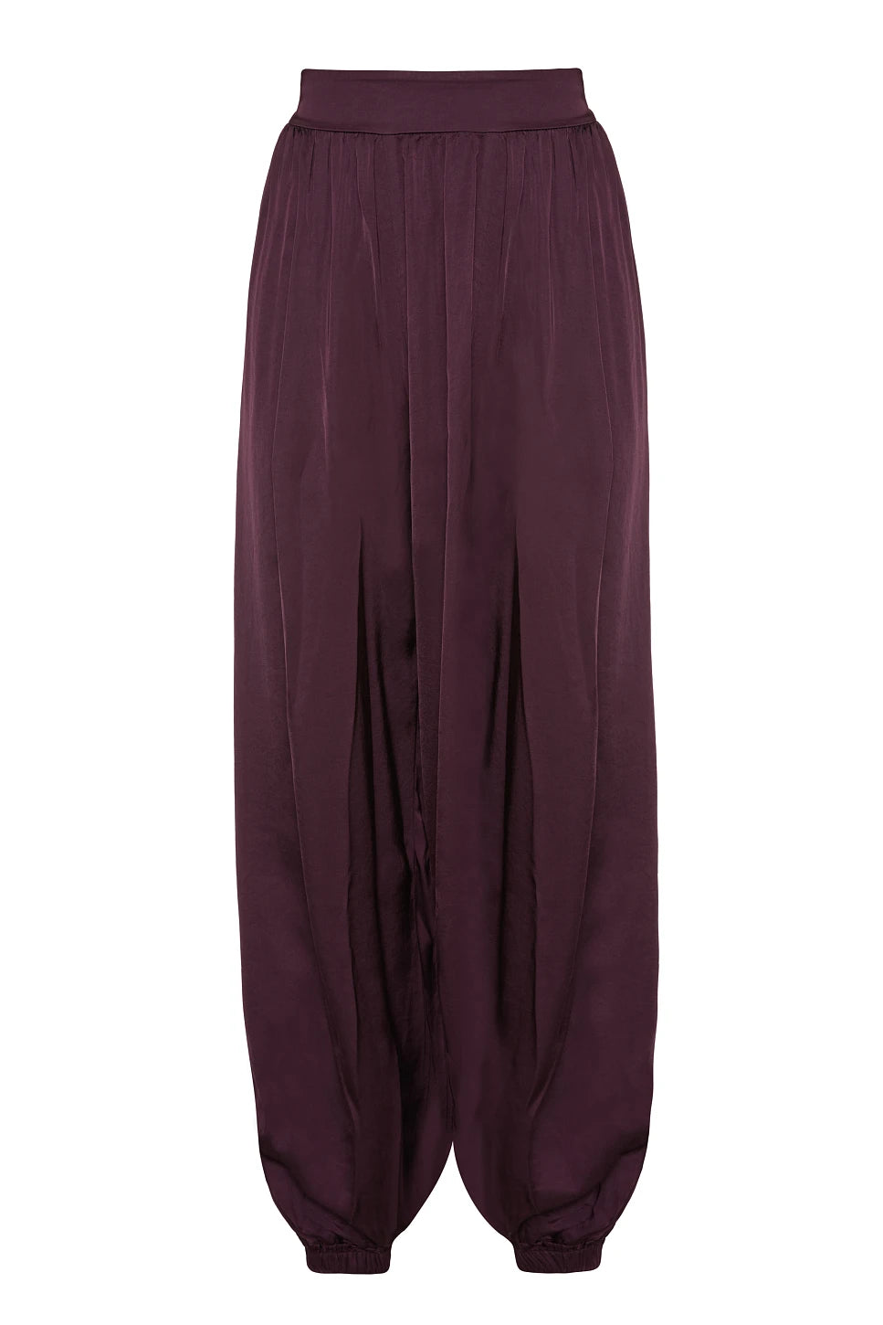 PANTALONES GLOBO EN SATÉN