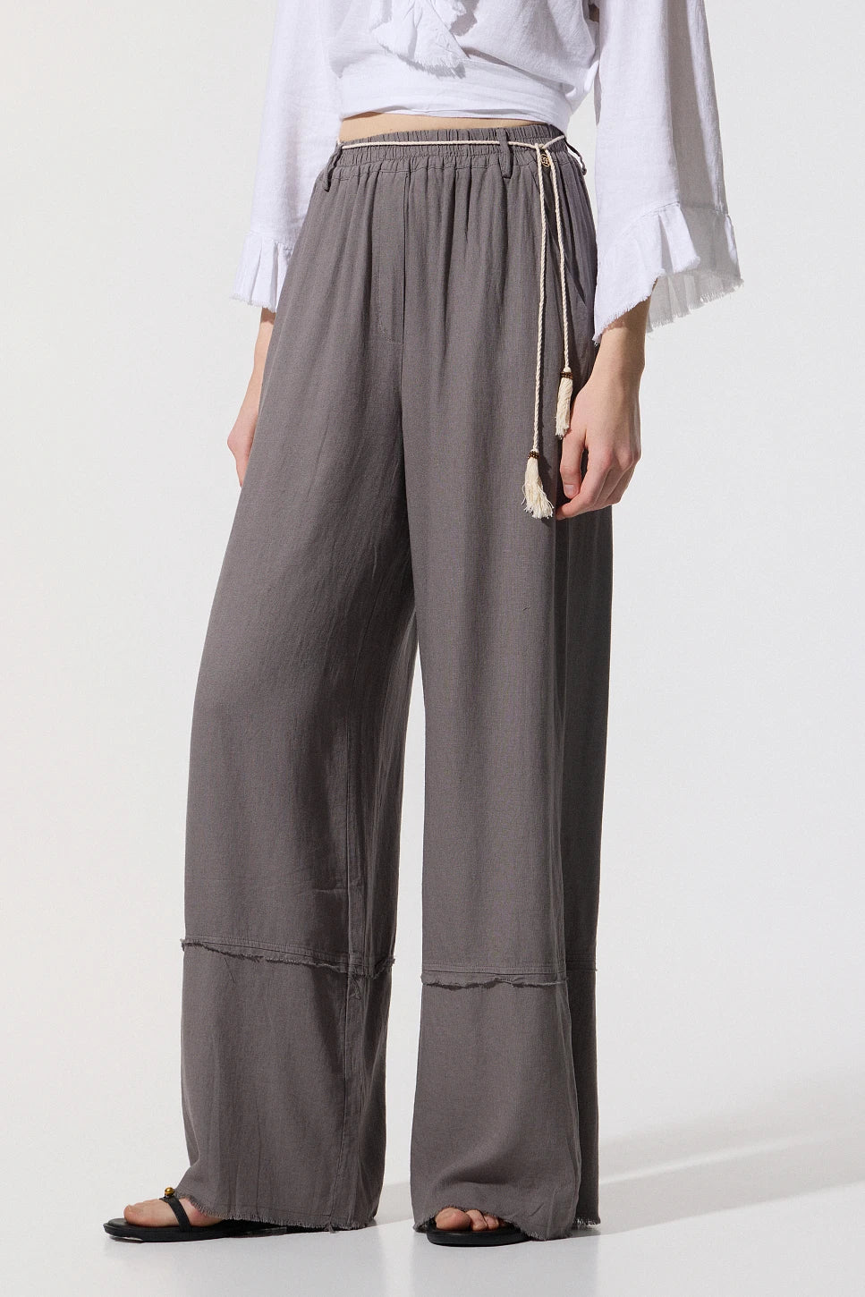 PANTALÓN PALAZZO DE LINO