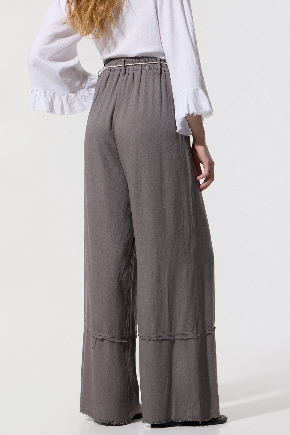 PANTALÓN PALAZZO DE LINO