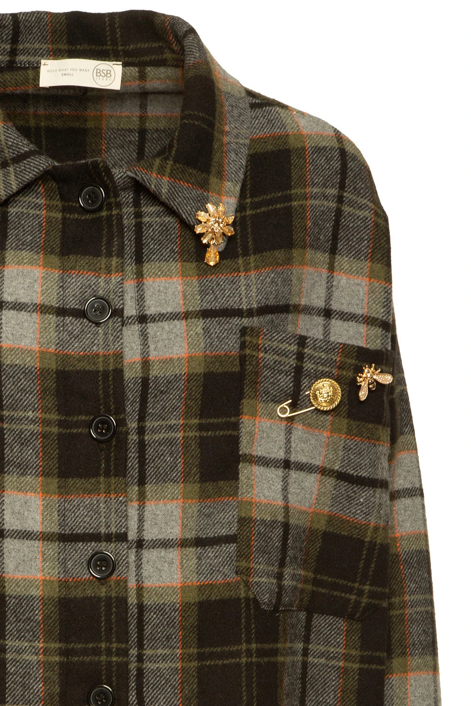 SOBRECAMISA DE CUADROS