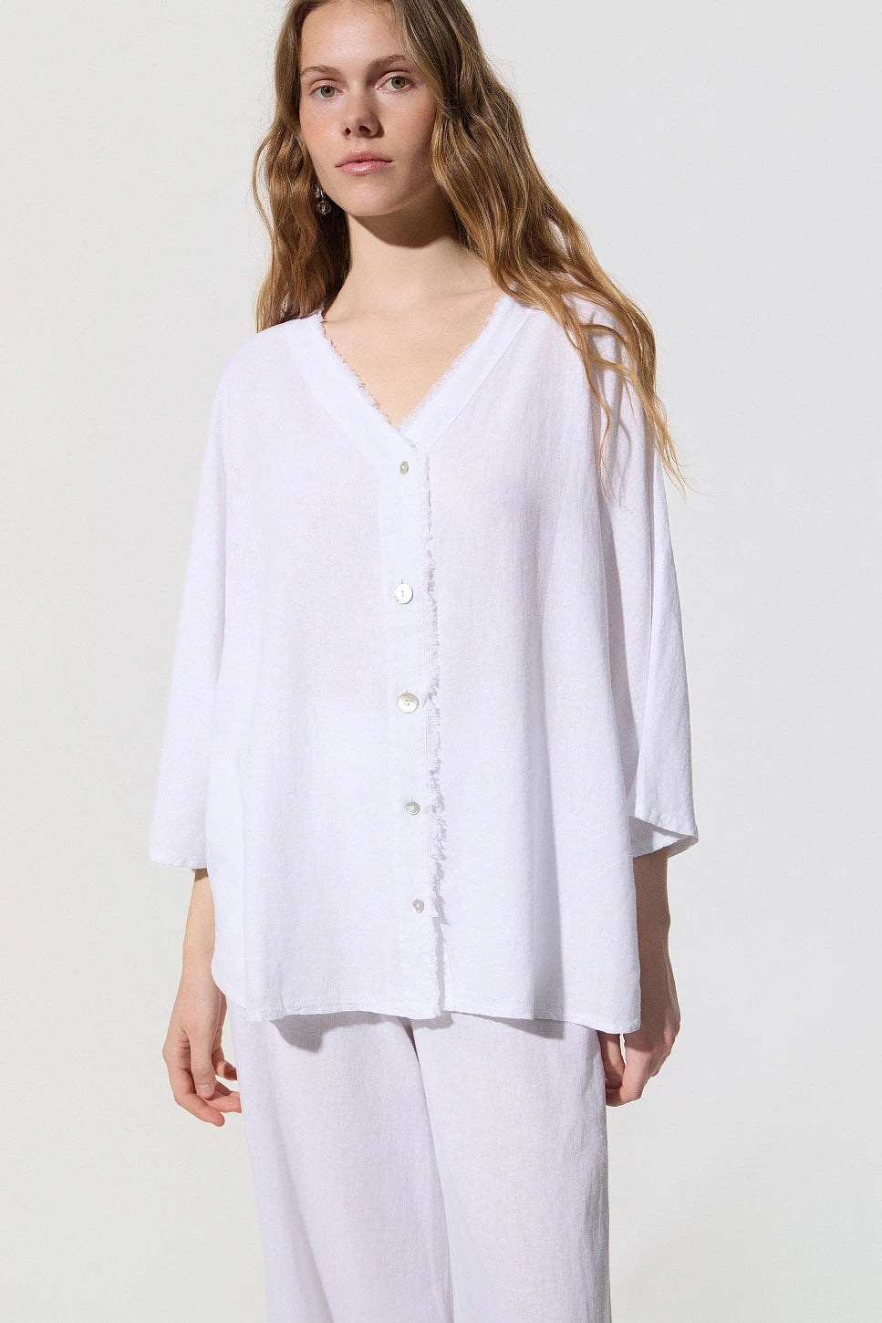 SOBRECAMISA DE LINO