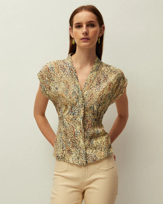 BLUSA ESTAMPADA MULTICOLOR