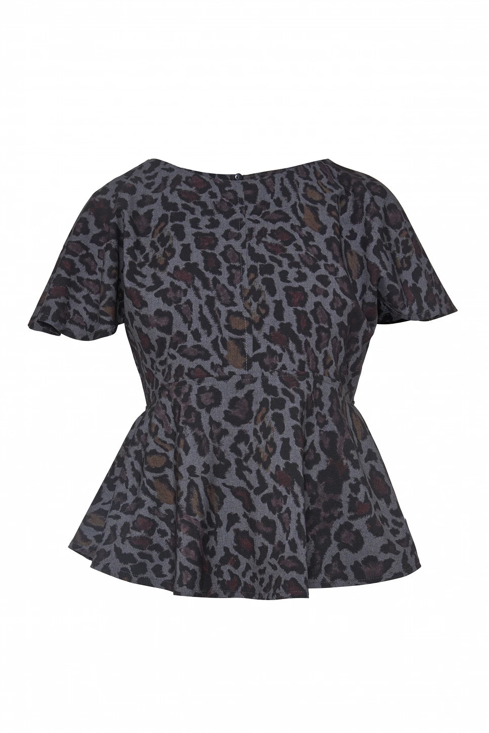 TOP PEPLUM ANIMAL PRINT