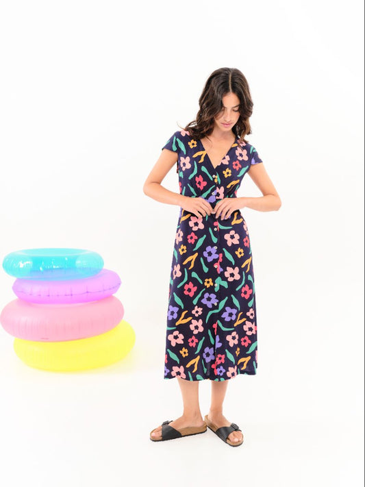 VESTIDO MIDI AURORA